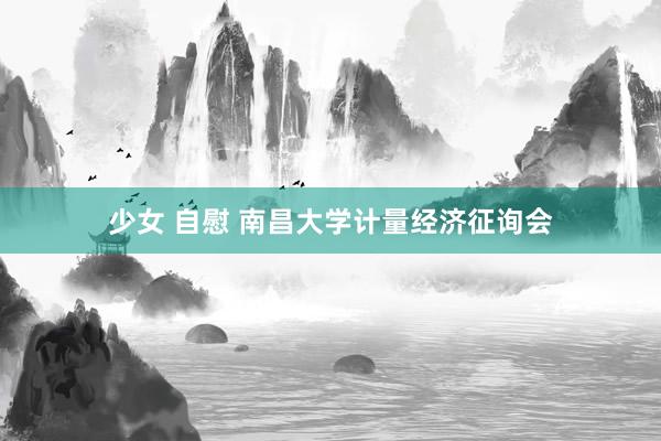 少女 自慰 南昌大学计量经济征询会