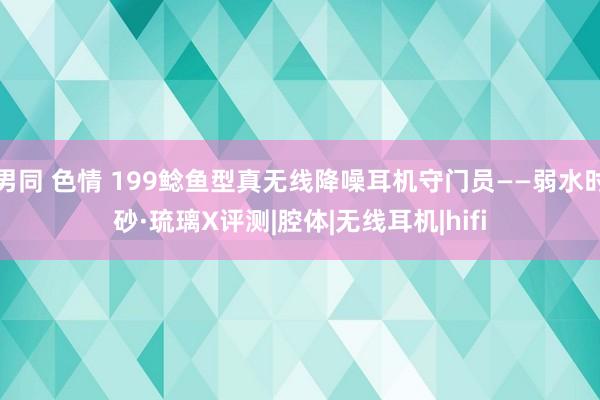 男同 色情 199鲶鱼型真无线降噪耳机守门员——弱水时砂·琉璃X评测|腔体|无线耳机|hifi