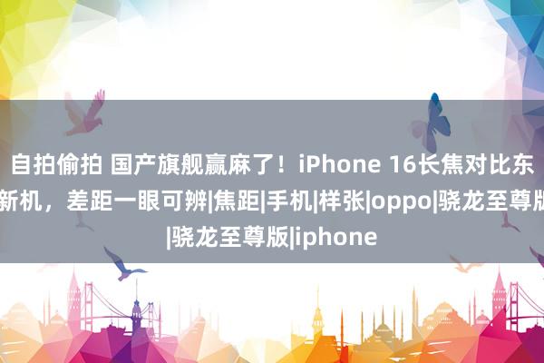 自拍偷拍 国产旗舰赢麻了！iPhone 16长焦对比东说念主气新机，差距一眼可辨|焦距|手机|样张|oppo|骁龙至尊版|iphone